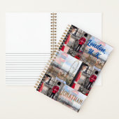 Carnet Voyage original personnalisé "Londres Royaume-Uni" (À l'intérieur)