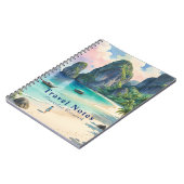 Carnet Voyage personnalisé Philippines - (Côté gauche)