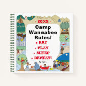 Carnet Voyage sur la route de Camp (Devant)