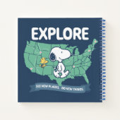 Carnet Voyage sur route | Explorez les cacahuètes (Dos)