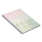 Carnet Voyage Surf été Plage Rose Mist Monogramme (Côté Droit)