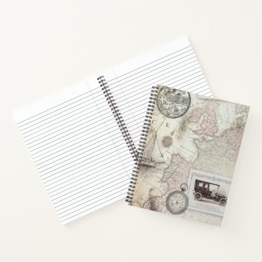 Carnet Voyage vintage (Intérieur)