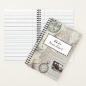 Carnet Voyage vintage personnalisé (À l'intérieur)