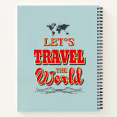 Carnet Voyageons dans le monde (Dos)