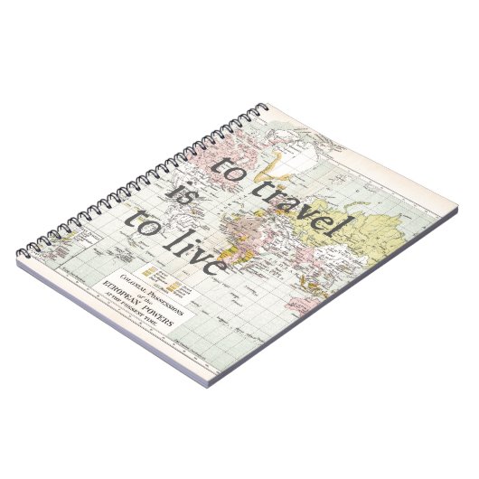 Carnet Voyager, c'est vivre (Côté gauche)