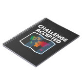 Carnet Voyager - Défi Accepté (Côté gauche)