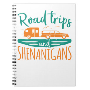 Carnet Voyages sur la route et Shenanigans Vacances en fa