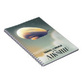 Carnet Voyagez à travers le monde en dirigeable (Côté Droit)