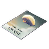 Carnet Voyagez à travers le monde en dirigeable (Côté gauche)