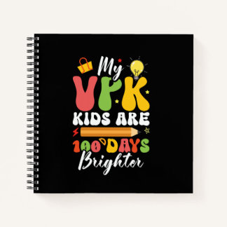 Carnet VPK Étudiant Pré-maternelle 100 Jours Plus Brillan