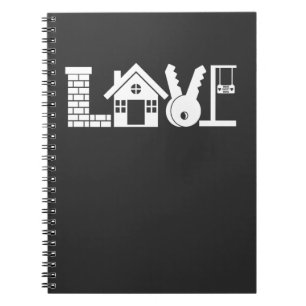 Carnet Vrai agent immobilier : Amour vendu de propriété