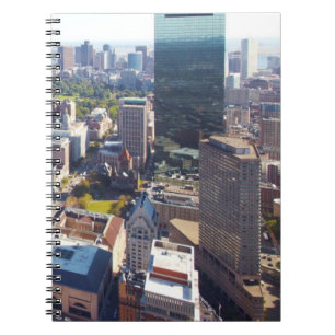 Carnet Vue aérienne de Boston
