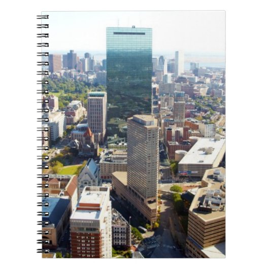Carnet Vue aérienne de Boston 2 (Devant)
