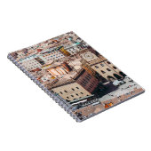 Carnet Vue aérienne de la Piazza Maggiore carré et San Pe (Côté Droit)