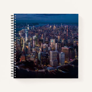 Carnet Vue aérienne de Manhattan