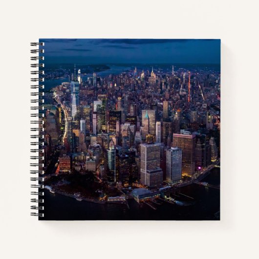 Carnet Vue aérienne de Manhattan (Devant)