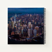 Carnet Vue aérienne de Manhattan (Dos)