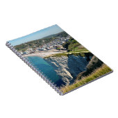 Carnet Vue aérienne d'Etretat en France Poster de carte p (Côté Droit)