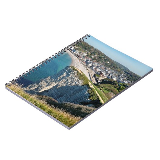 Carnet Vue aérienne d'Etretat en France Poster de carte p (Côté gauche)