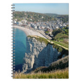 Carnet Vue aérienne d'Etretat en France Poster de carte p (Devant)