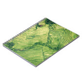 Carnet Vue aérienne du champ vert (Côté gauche)