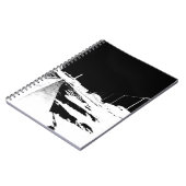 Carnet Vue au sol des voies ferrées - négatif (Côté gauche)