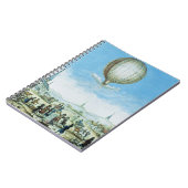 Carnet Vue d'Annonay dans Vivarais et le premier vol o (Côté gauche)