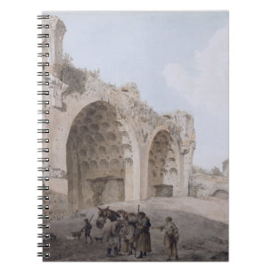 Carnet Vue dans le forum romain (le temple de la paix)