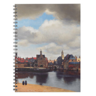 Carnet Vue de Delft par Johannes Vermeer