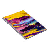 Carnet Vue de fermeture d'une palette de peinture à l'hui (Côté Droit)