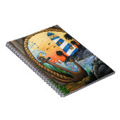 Carnet Vue de la maison lumineuse (Côté Droit)