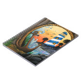 Carnet Vue de la maison lumineuse (Côté gauche)