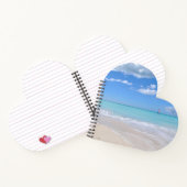 Carnet Vue de la mer depuis la plage (Intérieur)