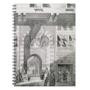 Carnet Vue de la porte d'Okal Kaid-Bey, des 'monuments