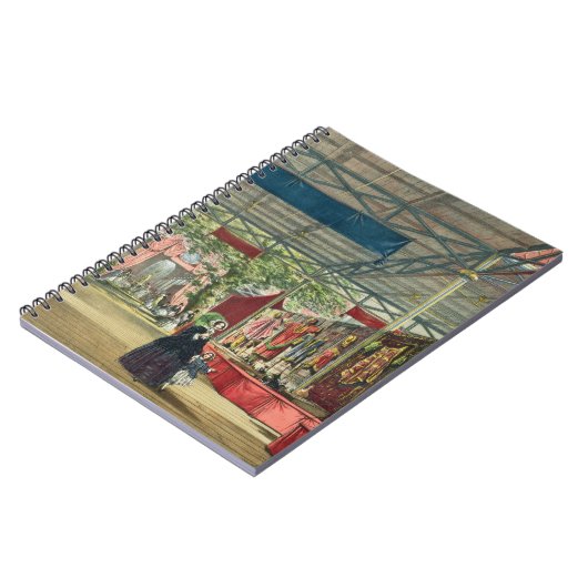 Carnet Vue de la section de l'Inde de la grande (Côté gauche)