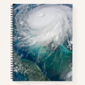 Carnet Vue De L'Ouragan Dorian. (Devant)