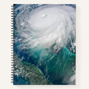 Carnet Vue De L'Ouragan Dorian.