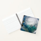 Carnet Vue De L'Ouragan Dorian. (Intérieur)