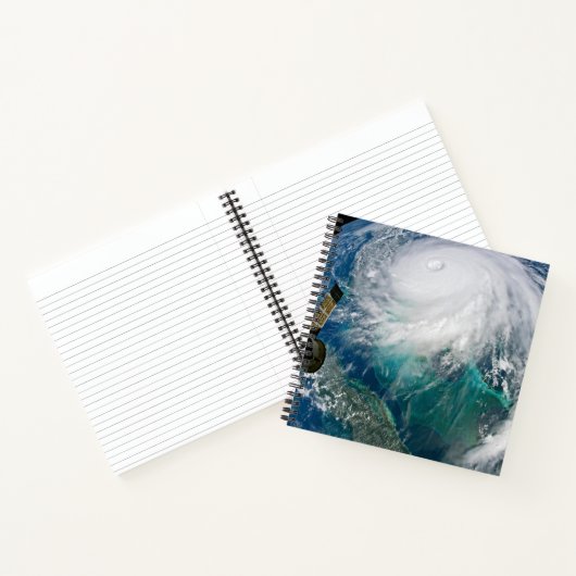 Carnet Vue De L'Ouragan Dorian. (Intérieur)
