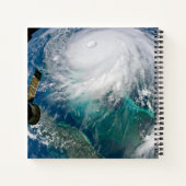 Carnet Vue De L'Ouragan Dorian. (Dos)