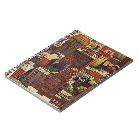 Carnet Vue de New York par John Falter (Côté gauche)