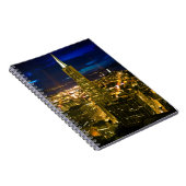 Carnet Vue de nuit de San Francisco. (Côté Droit)