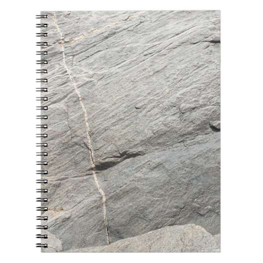 Carnet Vue de roche grise (Devant)