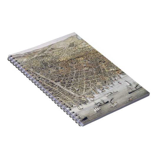 Carnet Vue de San Francisco, 1878 (Côté Droit)