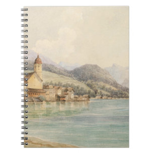 Carnet Vue de St. Wolfgang sur le lac Wolfgang Carl Lafit