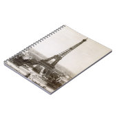 Carnet Vue de Tour Eiffel, 1900 (Côté gauche)