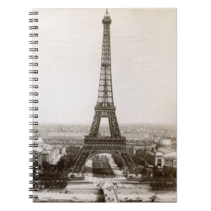 Carnet Vue de Tour Eiffel, 1900