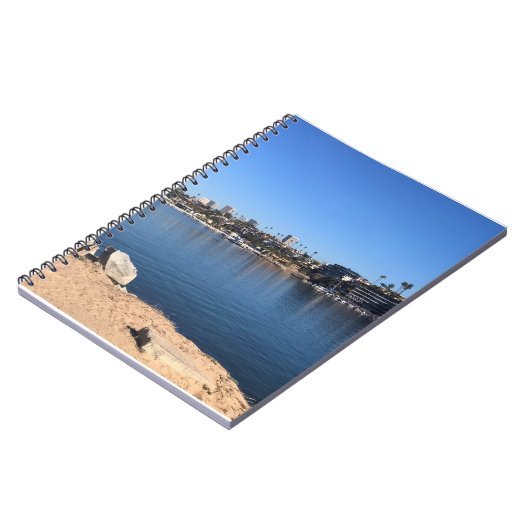 Carnet Vue depuis le Wedge, Newport Beach, Californie (Côté gauche)