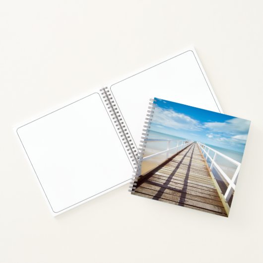 Carnet Vue depuis Pier sur la mer (Intérieur)