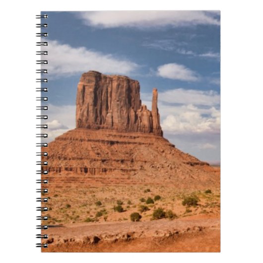 Carnet Vue des mitaines, vallée de monument (Devant)